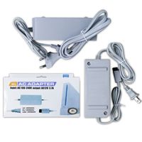 Câble d'alimentation secteur pour Nintendo Wii, prise US EU UK (non compatible avec Nintendo Wii U)