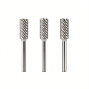 Fraise rotative cylindrique en carbure monobloc Ttake 12,7 mm x 25 mm pour le travail du métal et du bois - Product Image 2