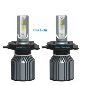 new h4 led headlight globalpowerleds factory led car fog light competitive price C327 60W double beam led headlight h4