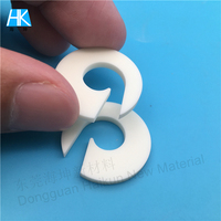 C Type Alumina Ceramic Retaining Ring High Wear Resistant Al2O3 Ceramic Spacer Ring
