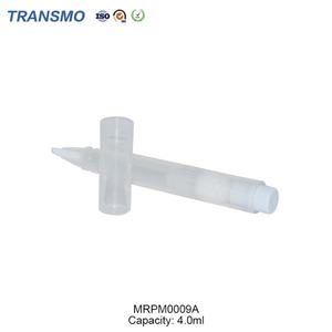 Conteneur de 4 ml pour gloss à lèvres, huile, vernis à ongles, stylo vide avec applicateur de brosse, tube de dentifrice en plastique transparent, étiquette privée personnalisée - Product Image 5