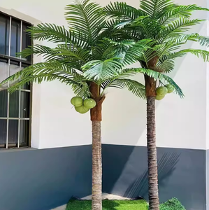 Grandi Alberi Artificiali Palme da Cocco Palma Reale per Decorazione Esterna Paesaggistica Architettonica Piante Finte da Esterno - Product Image 2