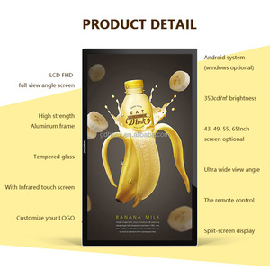 19 22 24 27 43 50 55 65 inch treo tường 4k kỹ thuật số biển quảng cáo người chơi và hiển thị cho máy bán hàng tự động - Product Image 3