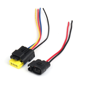 Terminales de Plástico Impermeables para Automóviles OEM de 1, 2, 3, 4, 5 y 6 Pines, Conjunto de Arnés de Cableado Macho y Hembra, Conectores para Automóviles - Product Image 2