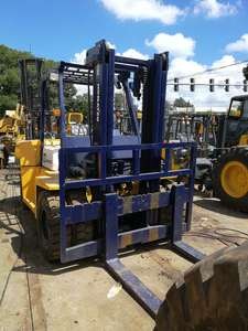 Buona condizione usato <span class=keywords><strong>8</strong></span> <span class=keywords><strong>Ton</strong></span> <span class=keywords><strong>Komatsu</strong></span> FD80 carrello elevatore Diesel a basso prezzo - Product Image 5