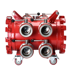 Fabrieksdirecte verkoop brandwaterverdeler waterverdeler kogelkraan verdeler met BS-koppelingen brandbestrijdingsapparatuur en accessoires - Product Image 3