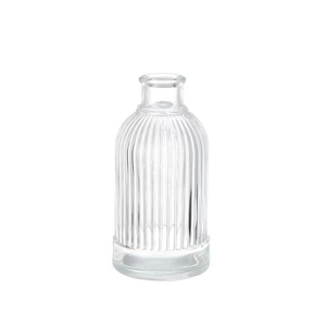 Bouteilles de <span class=keywords><strong>vin</strong></span> rondes de luxe vides 40ml 100ml 200ml en verre avec bouchons en caoutchouc - Product Image 6