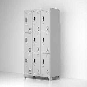 15 דלת חדר כושר ארוניות אחסון ארון מלתחת פלדה godrej הלבשה עם רגליים - Product Image 4