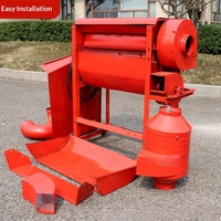 Nouvelle batteuse multifonctionnelle pour soja, riz, blé et autres céréales, pour usage domestique