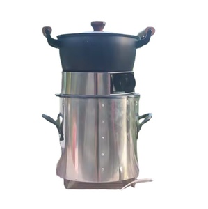 Farm Outdoor Camping <b>Garden</b> Cooking Portable Stainless Steel Power Fire <b>Wood</b> <b>Burner</b> - Product Image 1