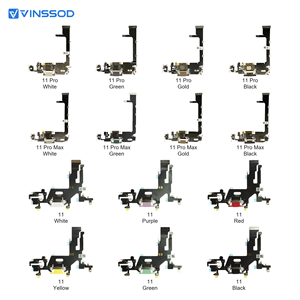 Cavo Flex di Ricarica per <span class=keywords><strong>iPhone</strong></span> <span class=keywords><strong>11</strong></span>, Connettore Dock Sostitutivo, Serie Completa di Colori, Adattatore per Riparazione Telefoni Cellulari - Product Image 1
