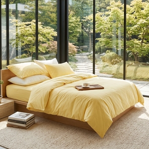 Set di Biancheria da <span class=keywords><strong>Letto</strong></span> di Lusso di Alta Qualità, 4 Pezzi per Tutte le Stagioni, Copripiumino e Lenzuola Morbide per Casa, OEM ODM - Product Image 1