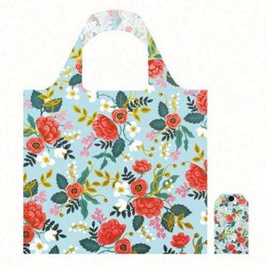 Bolsa de Compras Plegable Reutilizable Personalizada con Impresión Completa, Bolsa de Compras Plegable de Poliéster Impermeable - Product Image 2