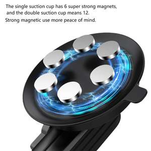 Support de caméra sportive en alliage d'aluminium de haute qualité à <span class=keywords><strong>prix</strong></span> d'usine, avec ventouse magnétique double en silicone, réglable à 360° - Product Image 3