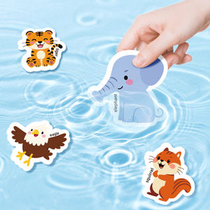 Date en gros bébé livre calme éducatif réutilisable autocollant livre occupé Montessori dessin animé animaux dinosaure autocollant Puzzle jouets - Product Image 5