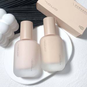 <span class=keywords><strong>JOCO</strong></span>-Correcteur de maquillage durable avec contrôle de l'huile-Fond de teint liquide teint foncé hydratant naturel imperméable 3D rafraîchissant - Product Image 1