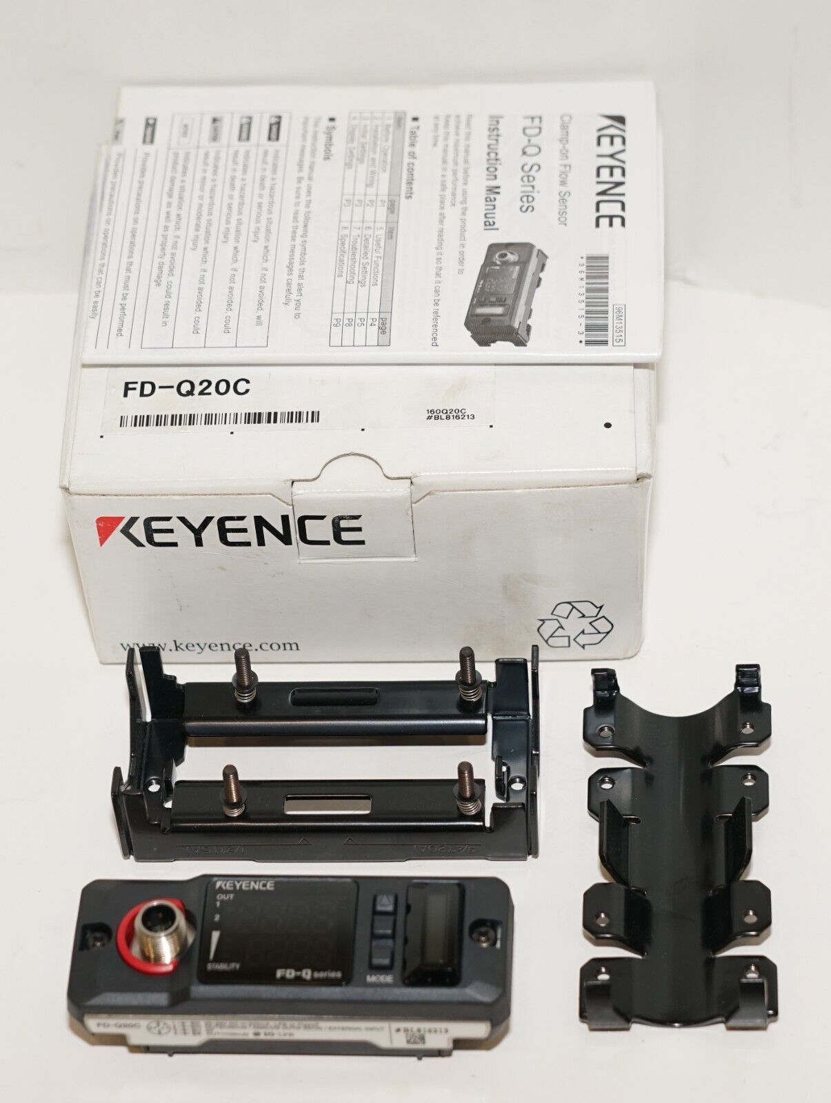 KEYENCE FD-Q20C Sensor Main Unit 15A/20A Type - High-Quality KEYENCE FD-Q20C Sensor Main Unit 15A/20A Type - High-Quality