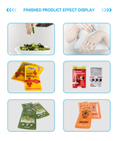 Machine d'emballage de sachets à clipser facilement, type carte, remplissage et scellage automatiques de liquides pour le miel, ouverture à une main, emballage en forme de V
