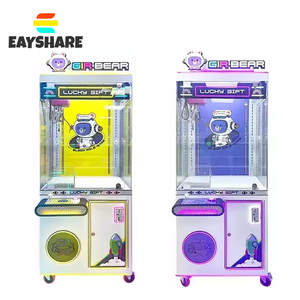 EAYSHARE Lucky Gift <b>Crane</b> Machine Coin Operated Plush <b>Toy</b> Grabber Cartoon <b>Toy</b> <b>Crane</b> Machine with Bill Accepter - Product Image 3