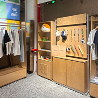 Porte-vêtements en contreplaqué marin personnalisé, présentoir de vêtements pour magasin de détail et usage domestique avec roulettes