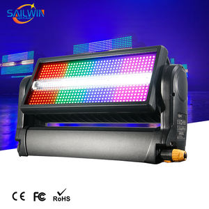 Luce stroboscopica LED impermeabile IP65 Pixel <span class=keywords><strong>SGM</strong></span> DMX512 LED testa mobile luci stroboscopiche con SEETRONIC POWERCON & IN per evento - Product Image 2