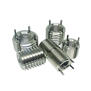 M6 M8 classe 4.8 8.8 10.9 12.9 acciaio al carbonio blu giallo bianco zincato filo glo inserti di bloccaggio filo - Product Image 1