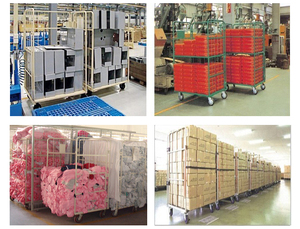 미드웰 접을 수 있는 중첩 병참술 손 강요 공구 손수레 강철 금속 <span class=keywords><strong>Dismountable</strong></span> 메시 목록 감금소 트롤리 - Product Image 6