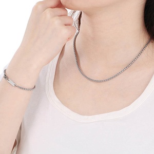 Gold Plated Stainless Steel Couples <strong>Jewelry</strong> Set for Men Women Joyeria <strong>De</strong> Hombre Mujer Acero Inoxidable <strong>Jewelry</strong> Making <strong>Supplies</strong> - Product Image 4