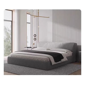 Lit <span class=keywords><strong>en</strong></span> <span class=keywords><strong>tissu</strong></span> minimaliste italien, chambre principale moderne, lit double, style industriel, lit <span class=keywords><strong>japonais</strong></span> tatami, personnalisable, vente <span class=keywords><strong>en</strong></span> gros - Product Image 1