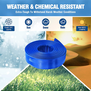 Manguera de Riego Agrícola Plana de PVC de 5, <span class=keywords><strong>6</strong></span> y 8 Pulgadas - Product Image 5