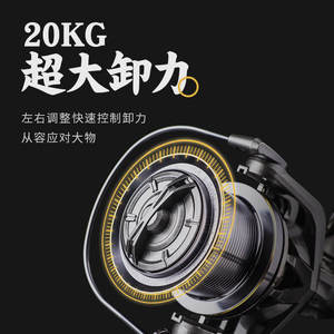 รอกตกปลา Chijin Spinning Reel 10000 รอกโลหะสำหรับตกปลาทะเลและตกปลาแบบ Anchor Fishing พร้อมความจุสายขนาดใหญ่ - Product Image 2