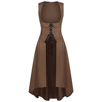 Costume de cosplay médiéval Renaissance pour scène, robe longue rétro pour femme, Halloween, prend en charge ODM et OEM