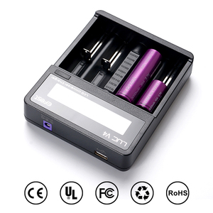 2024 cập nhật efest <span class=keywords><strong>luc</strong></span> V4 <span class=keywords><strong>LCD</strong></span> Type-C USB 12V 5V 2A 3.7V Li-ion 14500 16340 18350 18500 18650 20700 <span class=keywords><strong>26650</strong></span> 21700 pin sạc - Product Image 4