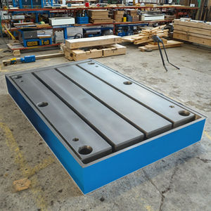 सतह मशीनिंग भाग <span class=keywords><strong>t</strong></span> स्लॉट डाली लोहे की लैपिंग प्लेटों को लोहे के <span class=keywords><strong>t</strong></span>-स्लॉट सतह वेल्डिंग प्लेटें - Product Image 3