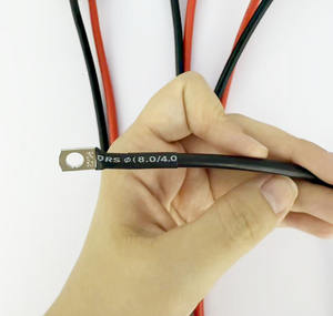 สายต่อพ่วงแบตเตอรี่ลิเธียมพลังงานใหม่ รองรับกระแสไฟสูง สำหรับเก็บพลังงาน มาตรฐาน IP65 ทองแดงแท้ สำหรับรถจักรยานยนต์และรถยนต์ 50A 10AWG 8AWG - Product Image 2