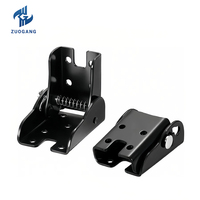 Charnières pliantes verrouillables en métal robuste à 180 degrés, antirouille, support pliable, design contemporain, pieds de meubles pour la maison et le bureau