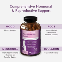 Capsules d'inositol OEM/ODM pour femmes et adultes : Compléments de D-Chiro Inositol et de Vitamine D