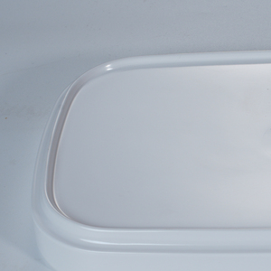 Tùy Chỉnh 8.8-Inch Hiện Đại Vuông <span class=keywords><strong>Melamine</strong></span> Khay Thức Ăn Nhanh Nhà Hàng Bền Vững Nhựa Celadon Thả Bộ Đồ Ăn - Product Image 2