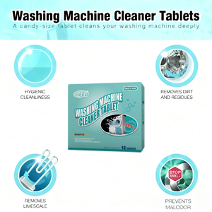 Tablette nettoyante pour lave-linge de qualité supérieure, écologique, antibactérienne, en forme de cube, pour l'entretien mensuel de la maison - Product Image 4