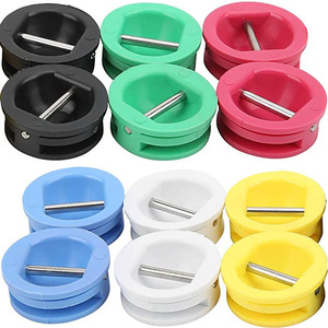 Enlace de sujeción para tabla de surf de 3 cm, de poliuretano, redondo, fijo, para aguas oceánicas, unisex, diseño minimalista sólido mate - Product Image 1