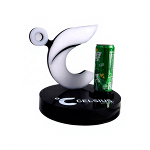 Countertop Custom Lighted Bottle Display <b>Stand</b> LED Acrylic Retail Showcase Rack for Wine and Beverage - Product Image 1