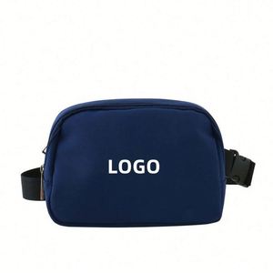 Riñonera Impermeable Personalizada con Logotipo para Hombre y Mujer, Cinturón Deportivo, Bolso Bandolera con Impresión de Serigrafía a Color Personalizada - Product Image 1