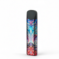 Briquets jetables portables en gros pour l'Europe, 0,5 ml, 1 ml, accessoires de fumeur, cartouches vides rechargeables USB