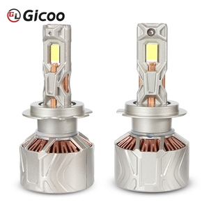 หลอดไฟหน้ารถยนต์ GICOO 240W 250000Lm H7 LED 12V ใช้ได้กับ H11 H4 9005 9006 สีขาว Canbus ป้องกันไฟแจ้งเตือนความผิดพลาด 6000K ชุดไฟหน้ารถยนต์ - Product Image 4