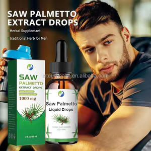 Ausreson OEM травяные добавки, пилка, Пальметто, биотин, масло, экстракт, поддерживающий Здоровье мужчин, пилка пальметто, жидкие капли - Product Image 3