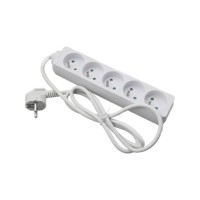 Multiprise de contrôle sans effort E-SUN prise d'extension 5 voies 5 prises longue extension multi-prise port USB 5 prises multi-prises