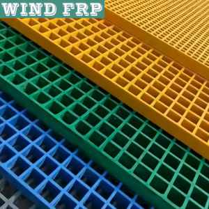 Grille de drainage en fibre de verre FRP noire pour plateforme et sol, moulée avec surface lisse/grossière - Product Image 3