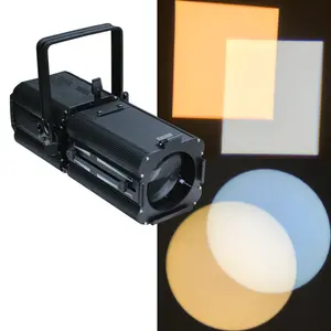 Kerk 200W Cool/Warm Wit Led Zoom Spot Studio Verlichting Kit Profiel Spotlight