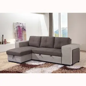 Hochwertige verschiedene Farben L-förmige Ecksofa Möbel Chaiselongue mit Loves eat lange Stoffs ofa Couch Wohnzimmer Sofa