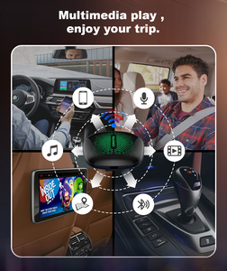 BW550HD CarPlay แอนดรอยด์13อะแด<span class=keywords><strong>ป</strong></span>เตอร์ไร้สายกล่อง Ai สมาร์ทกับ Youtube และ Netflix เล่นสำหรับรถยนต์ไร้สาย - Product Image 6